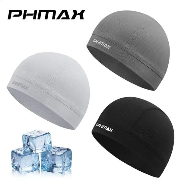 PHMAX Ice Silk Cycling Hat Sports Cap Mesh Breathable Mask Turban Gear 250910BJ