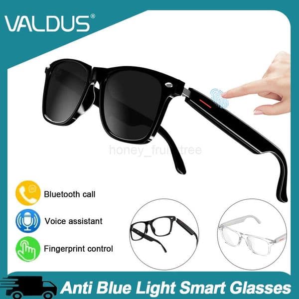 VALDUS New Smart Glasses Man Woman BT Call HIFI Music Outdoor Sports Headphones Sunglasses For Google Glasses ios Andiod T250910