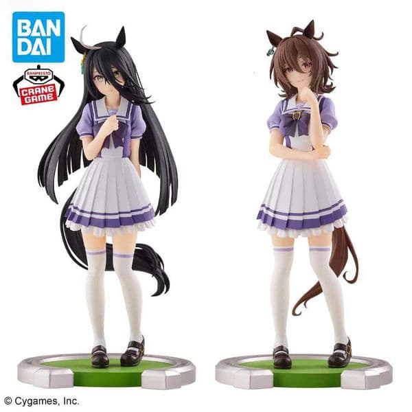 In Stock Original BAN Uma Musume Pret Derby Manhattan Cafe Agnes Tachyon Figure Anime Model Genuine Boxed ToyXJ250910