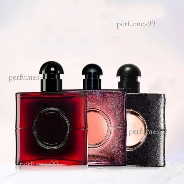 perfume cologne Designer black OPIUM 90ml perfume eau de over red glitter women parfum lasting smell lady girl woman fragrance cologne Lady spray classic style