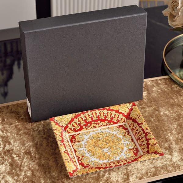 Luxury European Bone China Jewelry Dish, Stylish Storage for Rings, Earrings, and Watches, Perfect for Bedroom Decor, Weddings, or Special Occasions