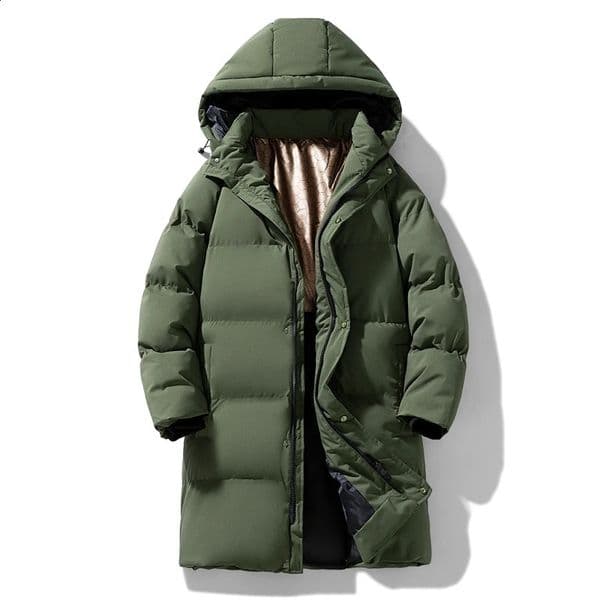 Parkas Male Long Plus Size 8xl 7xl 6xl Men Casual Warm Padded Windbreak Outerwear Winter Thick Jacket 250911BANJIA