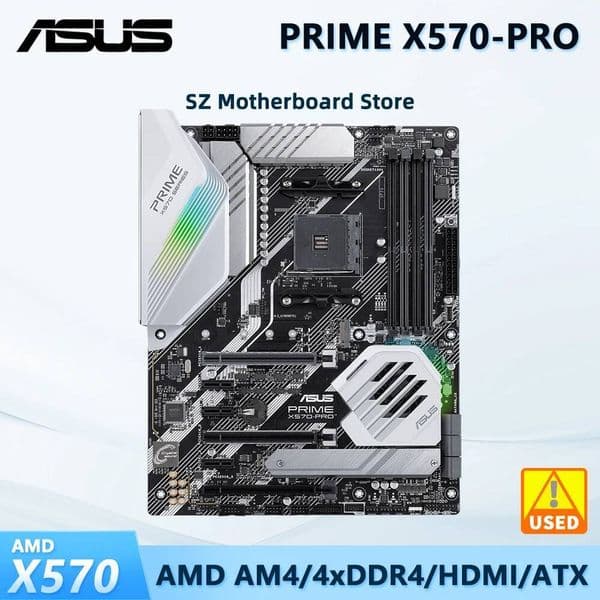 X570 Motherboard AM4 PRIME X570PRO Supports Ryzen 5 5600G 5600Ryzen 7 5700x3d 5800x3d 5700xRyzen 9 5950X 4xDDR4 128GB thumbnail 2