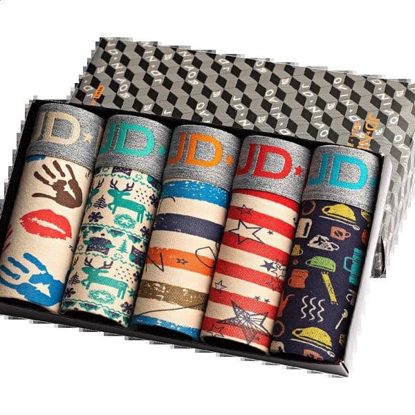 Underwear Men Cotton Boxer Homme Underpants Male Panties Breathbale Shorts U Convex Pouch Plus Size L5XL 250911BJ