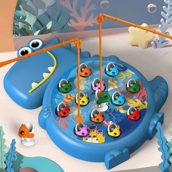 Baby magnetic fishing toys educational toys childrens first birthday gifts boys and girls intelligence development parent 250910BJ