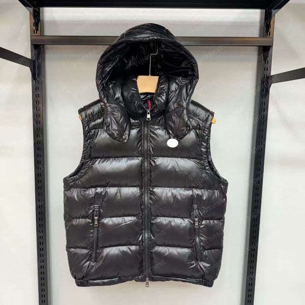 Mens Vest Designer Gilet Puffer Winter Clothes Have Down Thick Hooded Jacket Body Warmer Classic Park Weste Coats For Womens Apparel Windbreaker Outwears Q250926