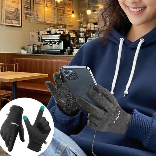 Outdoor SportsRunningWinter CyclingTouch Screen GlovesWomenS Autumn And Winter CyclingWarm Windproof With Fleece Glove 250911BJ