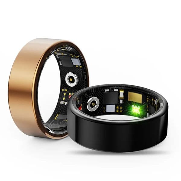 SmartRing Men Women Fitness Tracker Ring Waterproof Bluetooth 5.3 Sport Ring Multi-sport Modes Smart Charging Warehouse for Cell Phone Android iOS Gifts