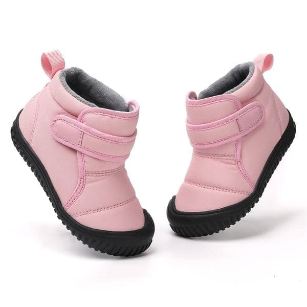 Kids Snow Boots Girls Ankle Winter Boots Warm Plush Boys Fur Shoes Children Platform Boots Size 2028 250911BJ