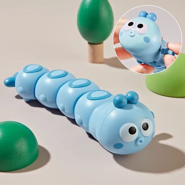 Cartoon Clockwork Crawling Toys Parent Child Interactive Cute Animal Baby Wind Up Toy for Kids Funny Gift 250911BJ