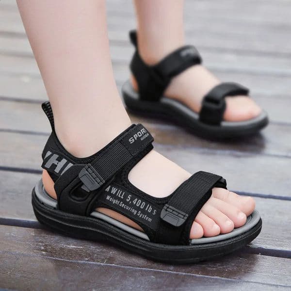 Summer Children Sandals Fashion Sneakers Boy Girls Outdoor Beach Shoes Kids NonSlip Footwear Sandals 250911BJ