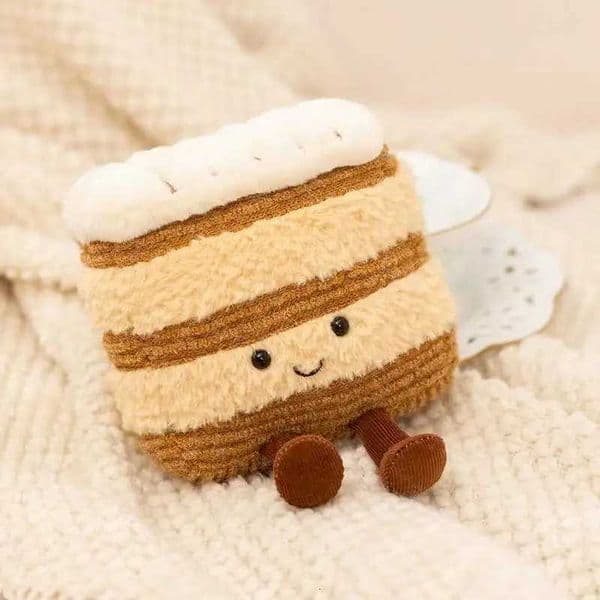 New Puff Thousand Layer Crispy Simulation Filled Plush Toy Cartoon Anime Cute Pillow Childrens Birthday Gift Fun Doll Z250912