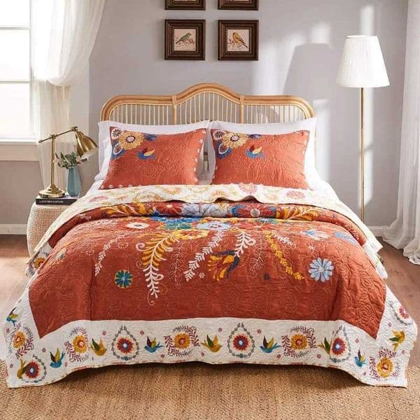 Topanga Quilt Set 3Piece KingCal King Multi X250912