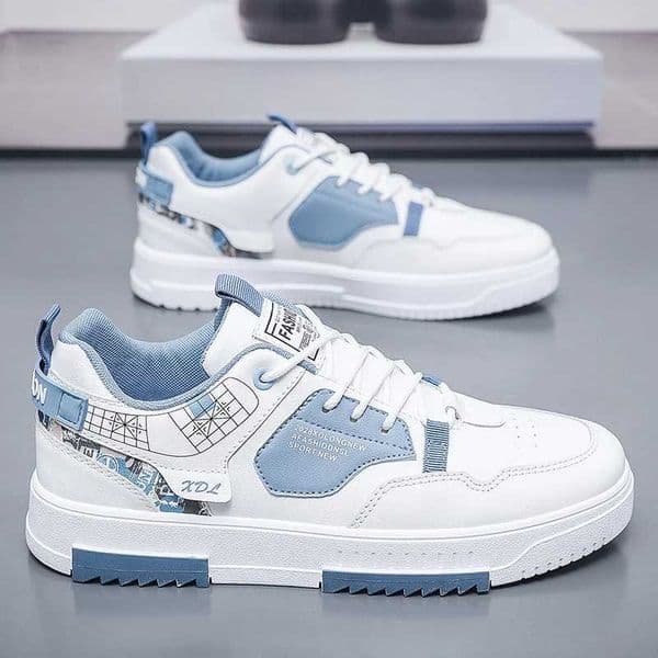 Men Sneakers Casual Leather Flat Shoes Fashion Outdoor Breathable Lace Up Walking Footwear Teenagers New Size 3944 W250912
