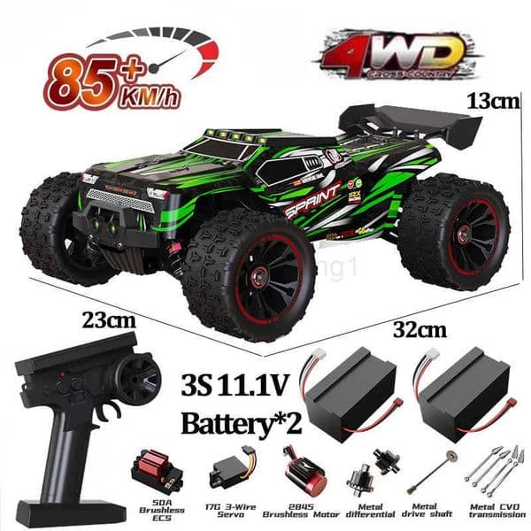 9522PRO 85KMH Highspeed RC Car Brushless Fourwheel Drive Offroad Drift 116 Professional Racing Car 9522 50KMH Boys Toy T250912