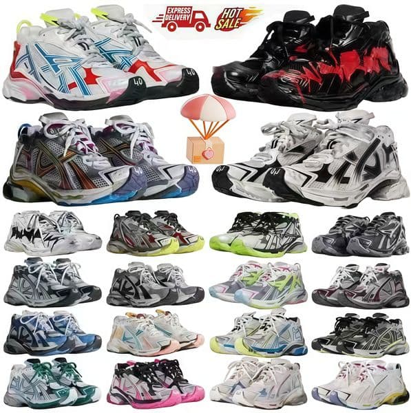 with hot designer sneakers runners 70 75 30 platform brand all black white multicolor pink blue grey ancien daddy men women trainers tennis shoes sizes