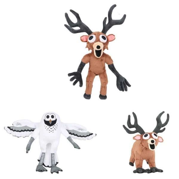 2026 New HOT 99 Nights In The Forest Plush Movie Stuffed Animals Deer Owl Toy Fans Birthday Toys For Kids Halloween Gifts Z250912 Toy