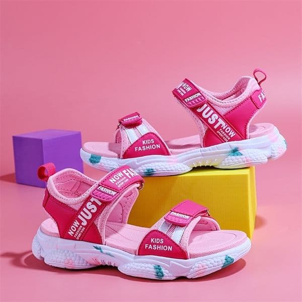 Summer Nonslip Beach Shoes ren Sandals Girls Casual Shoes s Flowers Princess Flat Shoes Size 2938 250911CJBJ