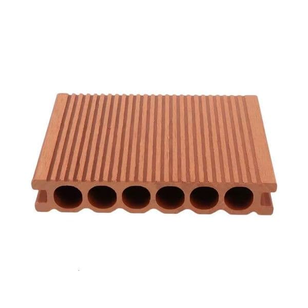 Gray paint-free terrace wear-resistant high-strength wood-plastic flooring
