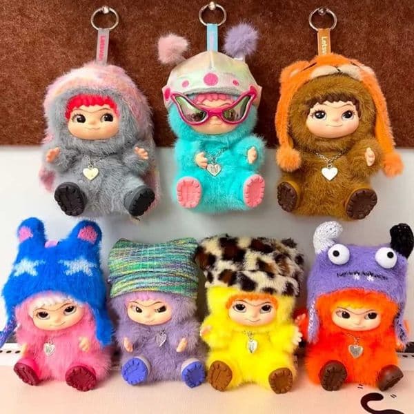 New Wakuku Fuzzy Trendy Fun Party Blind Box Cute Wakuku Action Figure Mystery Box Cute Doll Bag Pendant Doll Surprise Bag Gift X250913