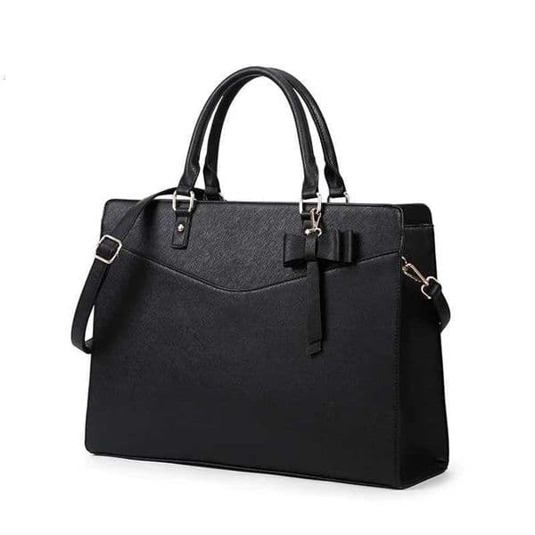 Lightweight Laptop BagBusiness Leather Bag Briefcase Shoulder Case for MacBook Air Pro PC Notebook Storage Bag Large Capacity W250912