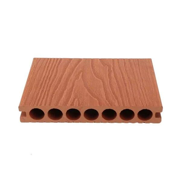 Hot-selling New Product Matte 100% Recycled Wear-resistant Square Hollow Wood-plastic Flooring Wall Panel