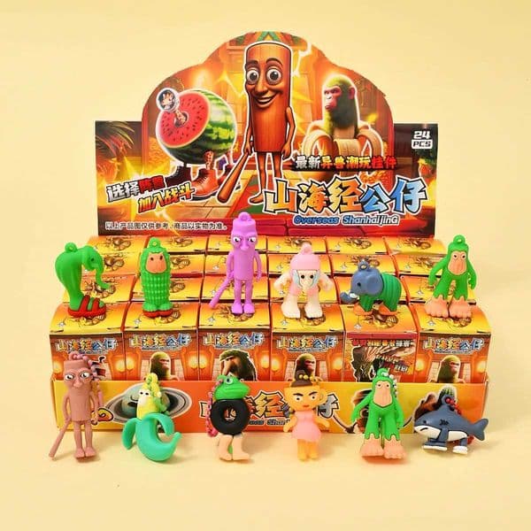 2026 New Itan 24Pcs Brainrot Blind Box Toys Tungtungtung Sahur Tralarero Tralala Bombardinocrocodilo Figures Key Chain Birthday Gifts C251213 Toys