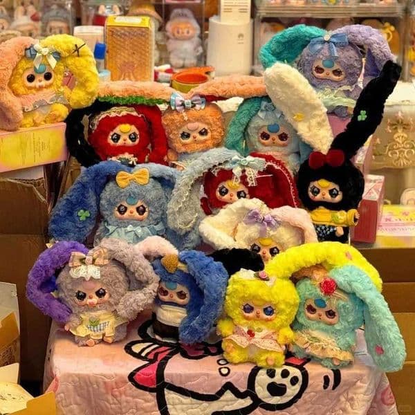 New ThreeYearOld Lily Rabbit Town Fourth Generation Plush Blind Box Cute Doll Kawaii Desktop Ornament Surprise Girl Gift Toy X250913