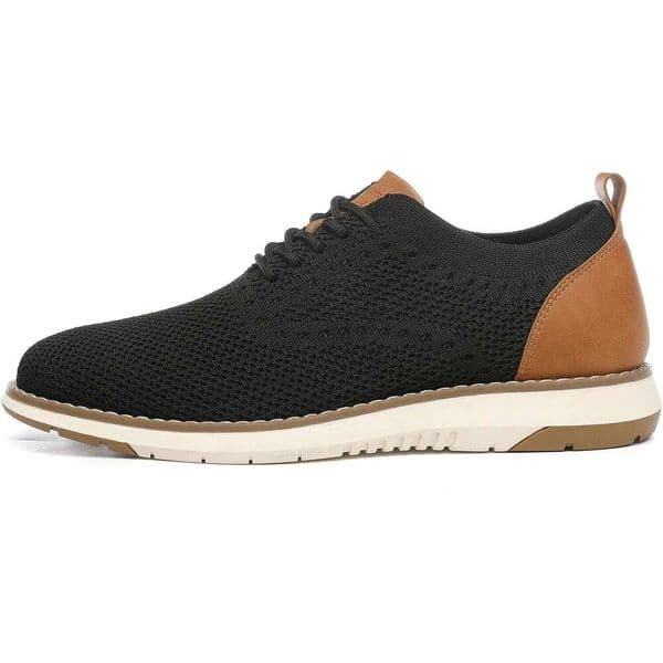Mens Mesh Fabric Fashion Sneakers Casual Oxfords Shoe Breathable Walking Shoes Use for Urban Commuting Leisure Socials Outdoor City Getaways