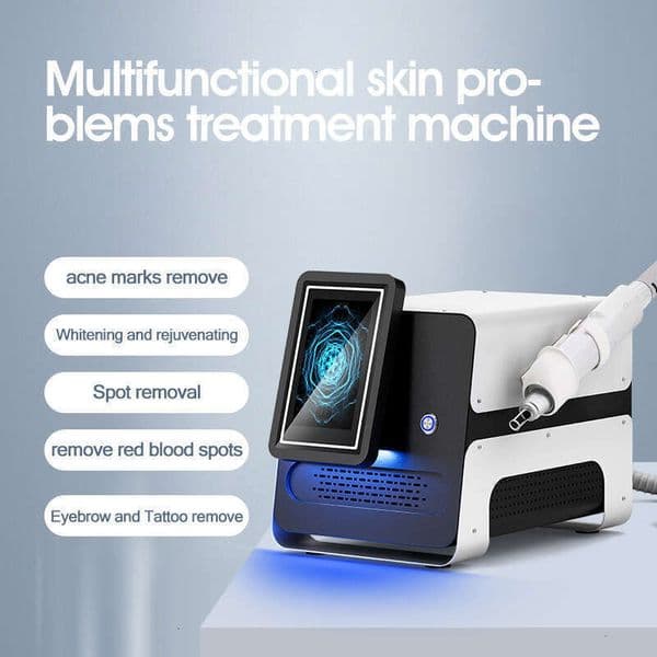 2025 2025 Q Switch ND Yag Pico Laser Tattoo Removal Machine Carbon Picosecond Laser Eyebrow Washing Skin Rejuvenation Carbon Peel Laser Spot Removal Machine