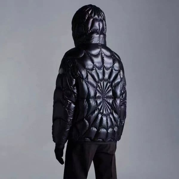New Designer Men's & Women's Spider Web Hooded Down Jacket: Winter's Standout Fashion Bestseller, Highly Recommended