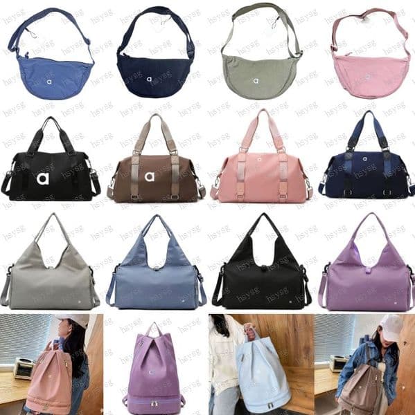 Bags Designer Bag Yoga Mens and Womens Fitness Portable Bag with Dry Wet Separation Large Capacity Short Distance Travel Tennis Sports Shopper Humbags