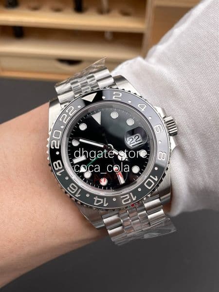 Men's Watches C Maker Watch 40mm Jubilee Automatic 3285 Movement Men Gray Black Ceramic Bezel Steel Eta Jubilee Bracelet Wristwatches