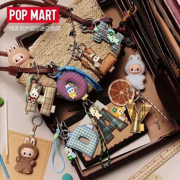 THE MONSTERS PIN FOR LOVE Series Letter Pendant Blind Box Toys Kawaii Anime Action Figure Surprise Mystery Box Dolls Z250913