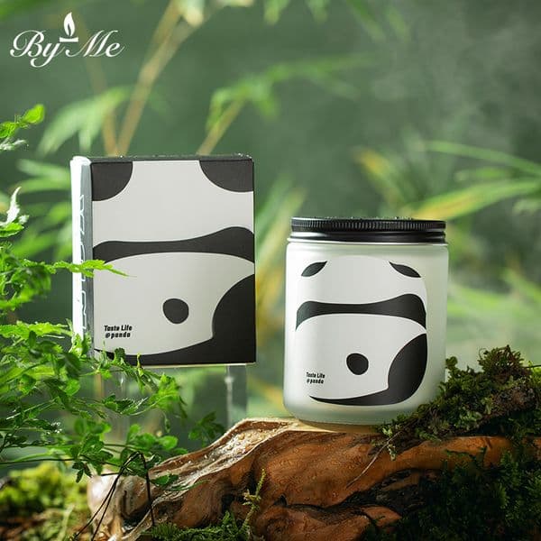 Panda Scented Soy Wax Candle Set Smokeless Aromatherapy Interior Decoration Z260520