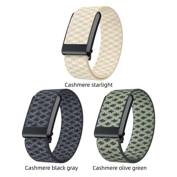 Compatible With 5.0/4.0 Elastic Band Black Hook Sports Cashmere Wristband Ronaldo Whoop