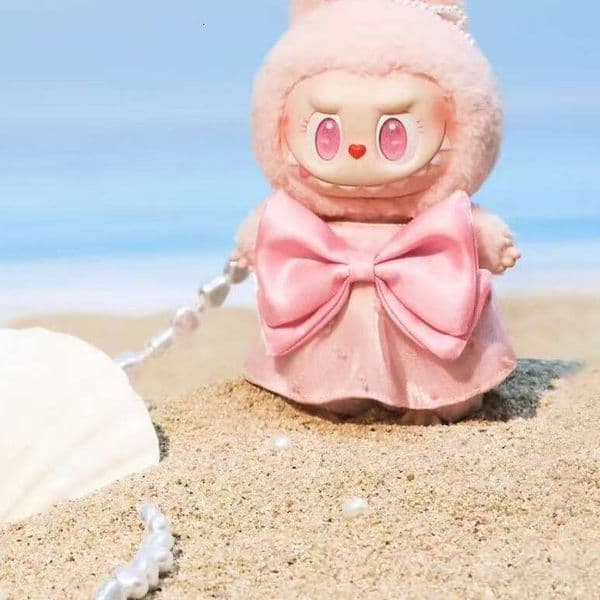 2025 Plush Face MOKOKO Vinyl Series Summer Keychain Trendy Toy Figure With Hanging Card