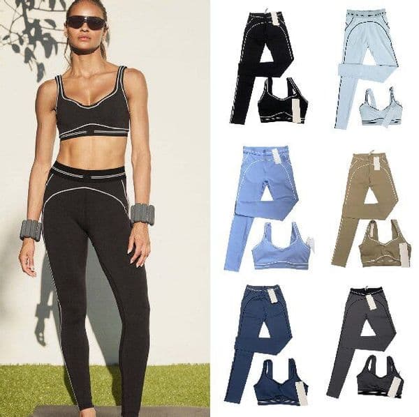 Yoga Set Tops Sports Bra+Leggings High End Low Back Dance Yoga Outfits Summer Women Running Fitness Pilates women clothes Sets