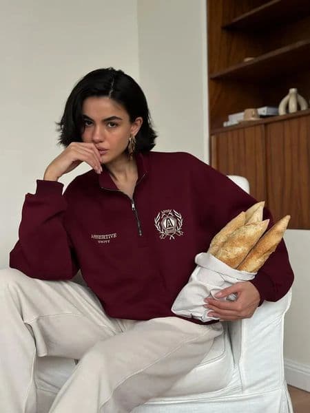 Autumn Winter Letter Printed Long Sleeve Women Sporty Sweatshirt Vintage Female Loose Pullover Tops Y2k Women Fall Clothes 250915BJ