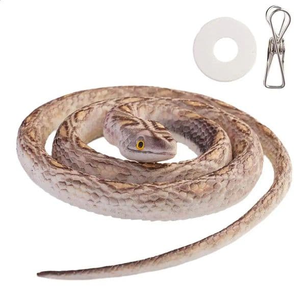 70cm Fake Large Rubber Snake With Line Simulation Prank Toy Realistic Lifelike Scare Prank Gag Gift Joke Toys For Kids Y2W4250916BJ