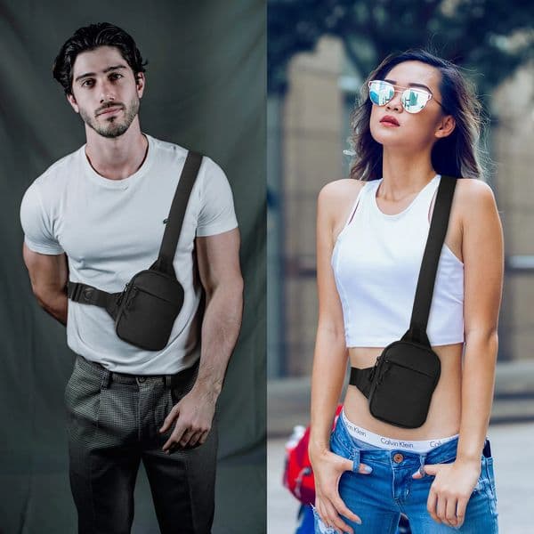 Factory Direct Sports Chest Bag Mens Small Size Backpack Women Messenger Bag Mobile Phone Waist Bag Mini Fashion Satchel 250915BJ