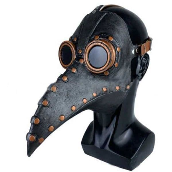 Steampunk Plague Doctor Mask Long Nose Bird Beak Leather Masks Cosplay Party Masquerade Halloween Carnival Costume PropsXJ250916