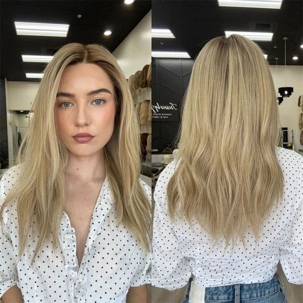 Ombre Blonde Wig Body Wave Human Hair Wigs 13X4 HD Lace Wig Honey Blonde Lace Front Wig Brazilian Remy Hair Pre Plucked Ready To Wear Glueless For Women
