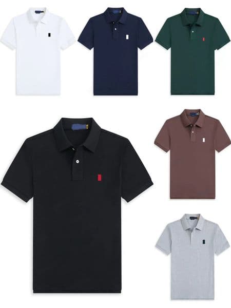2026ss designer t shirt Men's and Women's Polo T-Shirt Designer Summer Casual Short Sleeve Cotton Tshirt Luxury Brand Mens Tee Fashion Embroidery