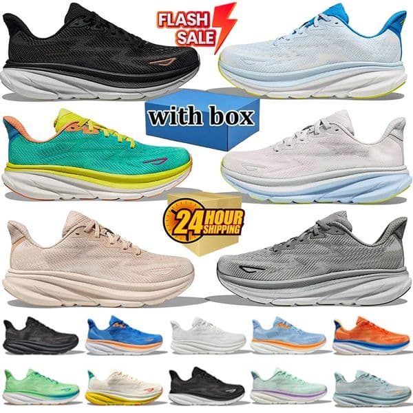 2025 New Clifton 9 Casual Bondi Cliftons Shoes Sports Harbor Mist Black White Carbon X 2 Free People Designer Athletic Bondis 8 Men mens trainers running shoes