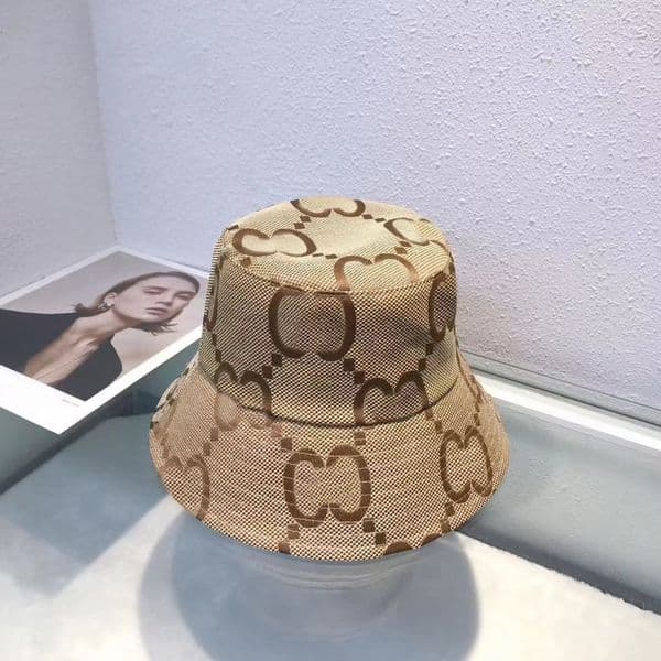 olid Women' garden hundred bucket aweome hat print letter deigner colorful pring and ummer artit wide brim un hading grid pattern fahionable beach