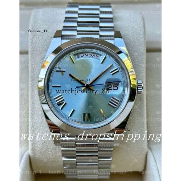 Mens Watches 40mm Fully Automatic nical Movement Stainless Steel High-Quality Sappire Glass Montre De e Premium Man P Watch m3 e