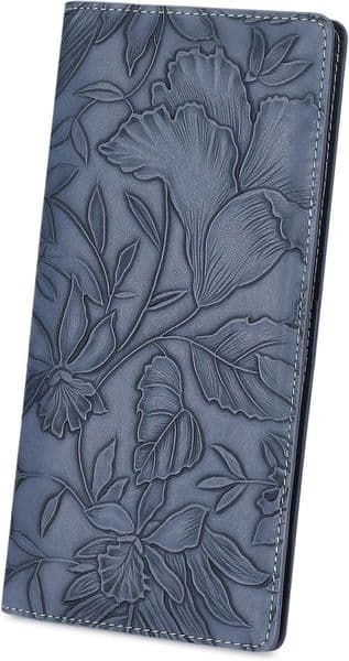 Ultra Slim Thin Wallet for Women Bifold Leather RFID Blocking Designer CARD Holder Y260116
