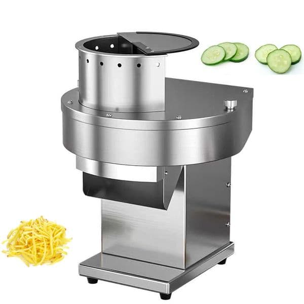 Electric Vegetable Fruit Slicer Machine 1-7mm Slicing Machine with Shredder Blade for Home Use Vegetable Processing Machine