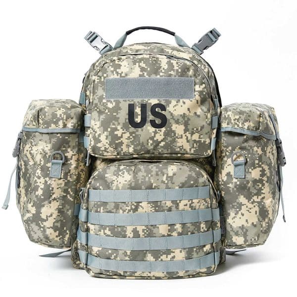 Akmax Military MOLLE 2 Medium Backpack Army Tactical 50L Assault Rucksack Pack with External Frame UCP Z250916